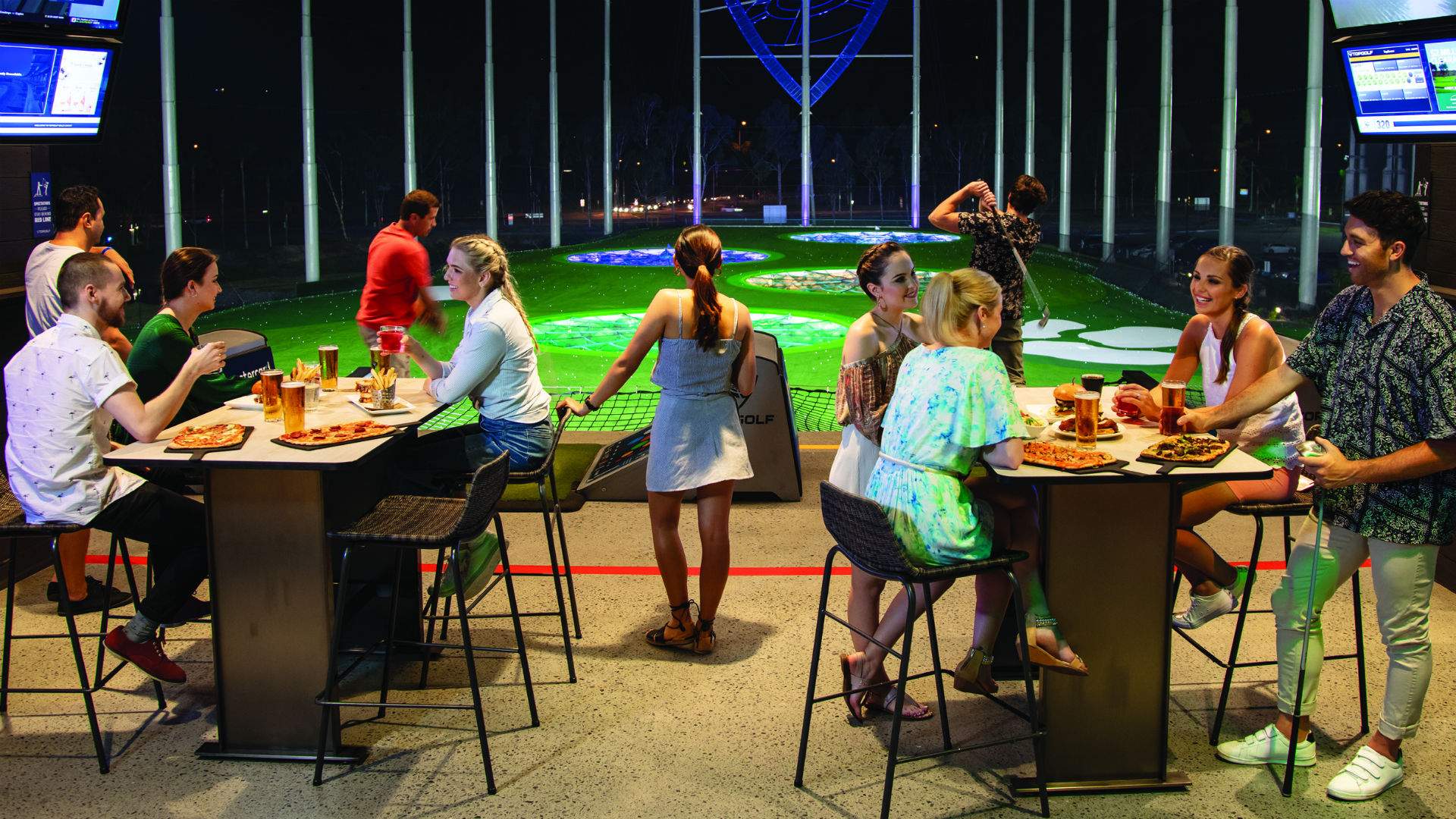 New Year's Eve at Topgolf, Brisbane Concrete Playground Brisbane