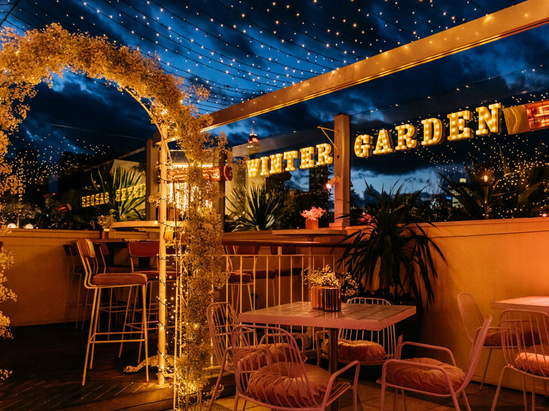 Pink Winter Garden Sydney Concrete Playground
